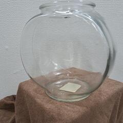【2】オシャレなドラム型でシンプルな金魚鉢  小さなアクアリラウ...