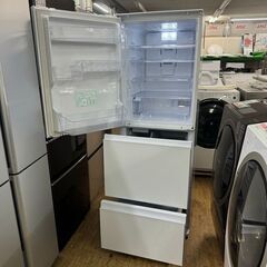 地域限定送料無料 美品【 SHARP 】シャープ 356L 3ドア 冷凍冷蔵庫