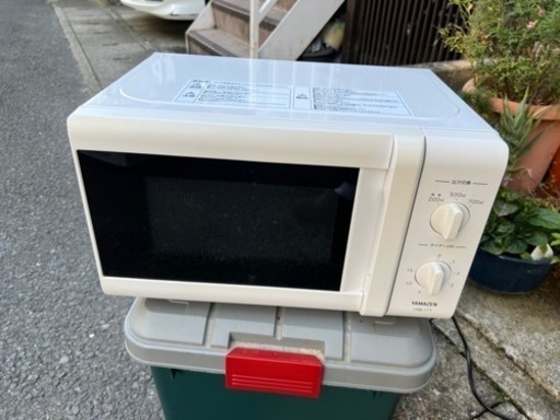 山善　電子レンジ　2019年モデル
