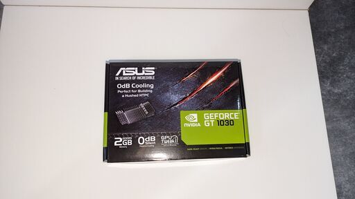 Geforceのグラフィックボード　ASUS GT1030-SL-2G-BRK