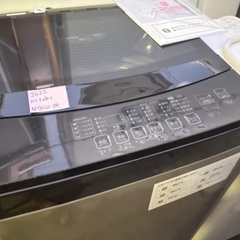 🟧洗濯機87  NITORI 2022年製 6kg【黒×シルバー...