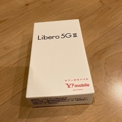 Libero 5G III ブラック 64 GB Y!mobile