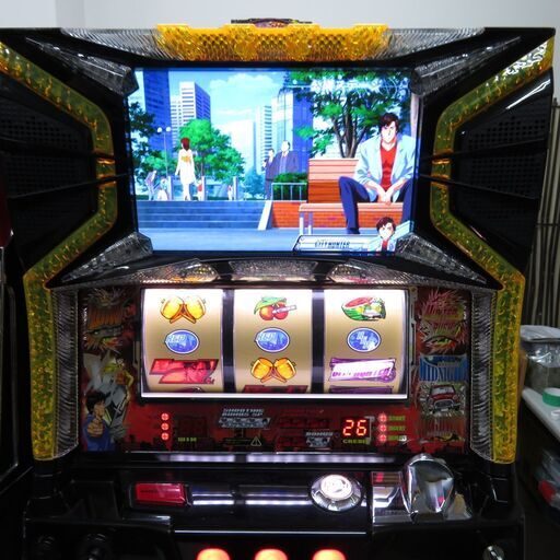 パチスロ実機 ゴルゴ13 4号機 使用 ドアキー・設定キー付 スロット クレカ決済可能│江別市のリサイクルショップドロップ パチスロ実機 ゴルゴ13 4号機 コイン使用 ドアキー・設定キー付