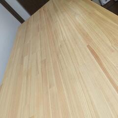 桧　電動昇降デスク