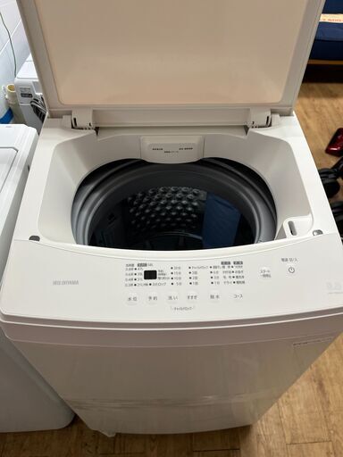 S1139　洗濯機　IRIS　OHYAMA　IAW-T806CW　8.0Kg　2022年製　送料B　札幌　プラクラ南９条店