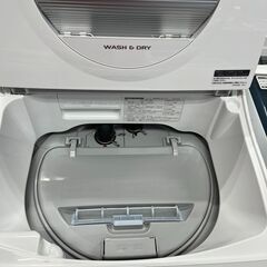 S1140 洗濯機 SHARP ES-TX5C-S 5.5Kg 2019年製 送料A 札幌 プラクラ