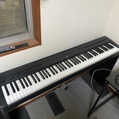 電子ピアノ　YAMAHA P-45B 88鍵　キーボードスタンド...