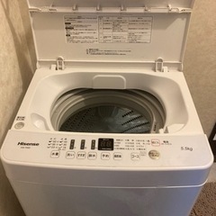 【中古】洗濯機5.5ℓ 決まりました