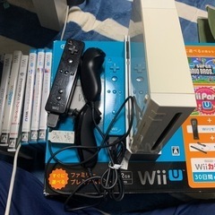 wiiu wii セット　リモコン　ソフト付き