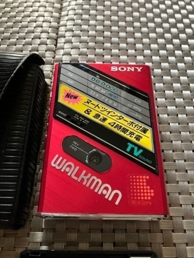 SONY/WM-F102/ラジオ受信可能/未使用に近い/現状品/ジャンク品