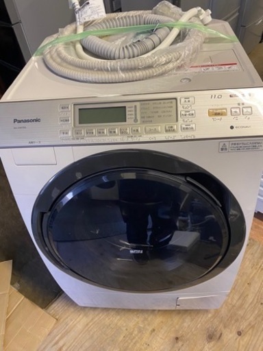 北九州市内配送無料　保証付き　NA-VX8700L-W ドラム式洗濯乾燥機 クリスタルホワイト [洗濯11.0kg /乾燥6.0kg /ヒートポンプ乾燥 /左開き]