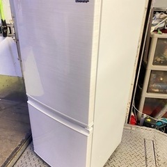 北九州市内配送無料 保証付き 2019年 SJ-D14E-W 冷蔵庫 ホワイト系 [2
