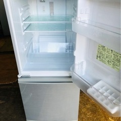 北九州市内配送無料 保証付き シャープ SHARP SJ-D14C-s [小型 冷蔵庫