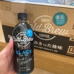 UCC 無糖コーヒー　500ml  24本