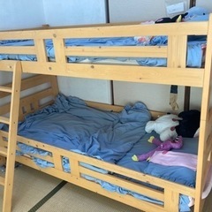 取引者様決定】2段ベッド フレームのみ