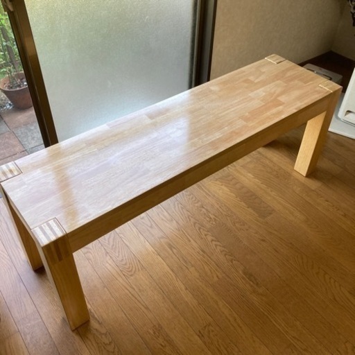 19,079円の品❗️ 値下げして再出品‼️ IKEA (イケア)   NORDBY ベンチ, ゴムノキ  ゴムの木