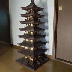 黒檀七重の塔 120cm