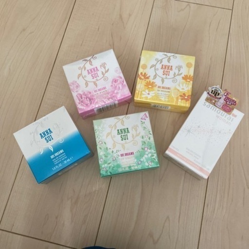 新品未開封.香水5点セット.アナスイ.ANNA SUI.サムライウーマン.samurai woman