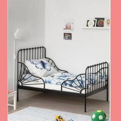   IKEA MINNEN ミンネン 子供用ベッド スノコマット...