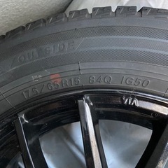 175/65R15 YOKOHAMA iceGUARD ig5+ 18年43週製造 スタッドレス