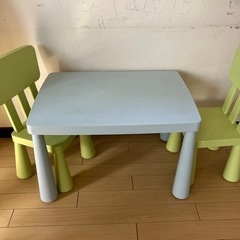 IKEA 子供　机　椅子　三点セット