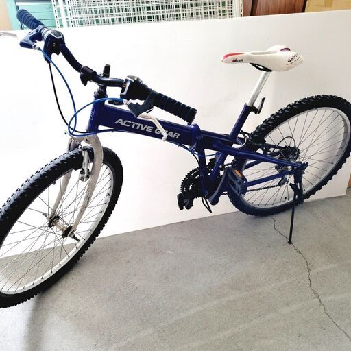 3/23ACTIVEGEAR 折りたたみ自転車 VADER 26インチ 18段切替