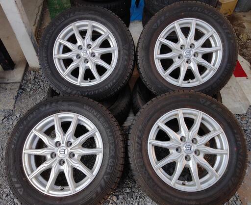 195/65R15スタッドレスセット 15×6J 5H100 綺麗めホイール付き