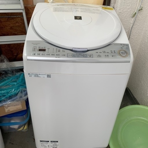 洗濯機　シャープ2018年製