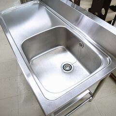 一槽シンク クリナップ W1200 リユース品