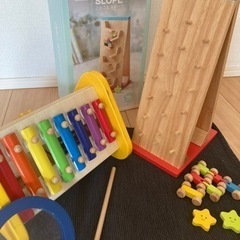 コトコトスロープ　木製おもちゃ　エドインター　木琴　知育玩具　バ...