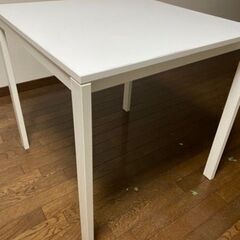 IKEA　ホワイト　テーブル　2人用