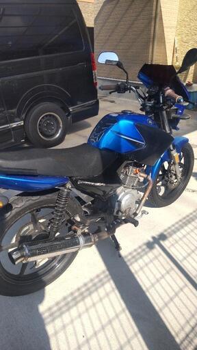 あります!!　ybr125 140ccボアアップ済み　自賠責付　お手軽ミッション車