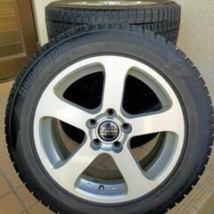 【値下げ】スタッドレスタイヤ　ホイール　セット　ブリヂストン　ボルボ