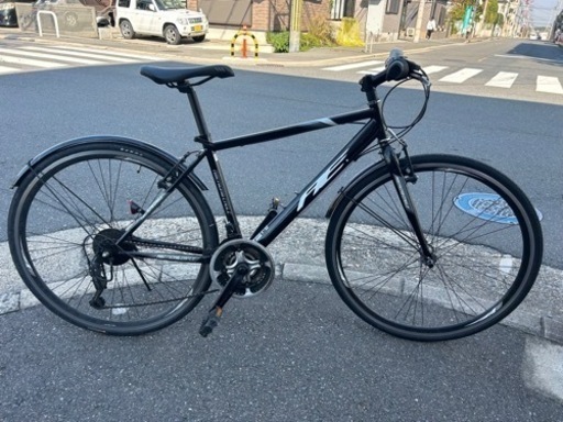 中古 クロスバイク 700C サドルきれい
