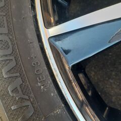 アルミホイール中古　4本組　18インチ 7J 売ります