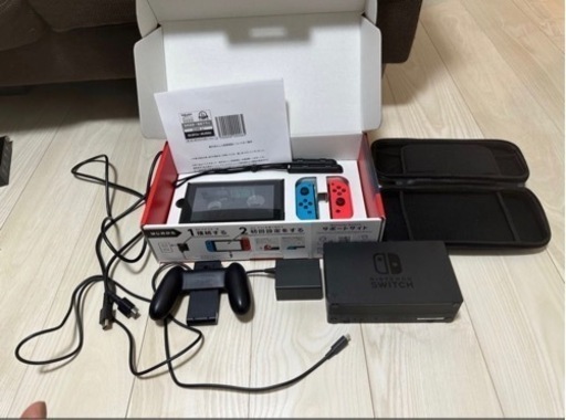 Nintendo Switch ニンテンドースイッチ 本体　5年保障付 2023年購入　２