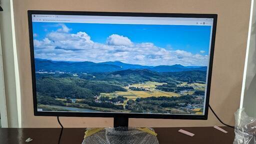 ②31.5型ワイド液晶ディスプレイ\n\nLCD-MF321XD