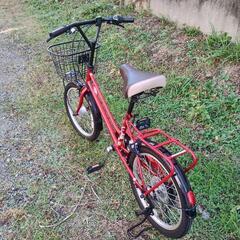 ★極美品★アサヒ bright day206★20インチ ミニベロ★外装6段★LEDオート/レッド★ cateye vero9付！