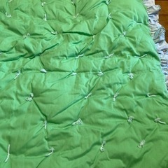 レトロスーちゃんキルト ⭐︎ ライムグリーン