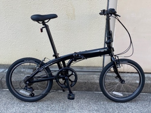 ☆ 美品！ TERN 折り畳み自転車　ブラック　ほぼ未使用どこか見たらわかりますか