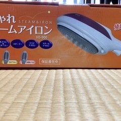 ANABASおしゃれスチームアイロン値下げ