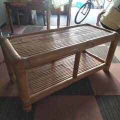竹製　テーブル