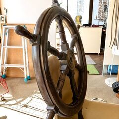 船の梶、インテリアディスプレイとして