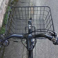 ◉PayPay10％還元＜特選車＞新品同様・ノアール・シティサイクル27インチ・シマノ6段変速・オートライト・ブラック