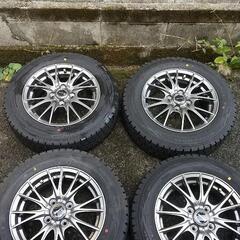 新品同等　スタッドレスタイヤ＆ホイール　4本セット　165/70/R14