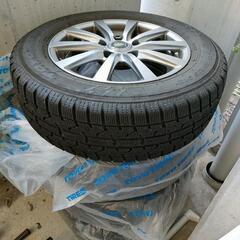 お話中 スタッドレスタイヤアルミ付4本セット - タイヤ、ホイール 