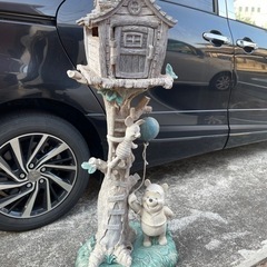 プーさん　置き物　ポスト