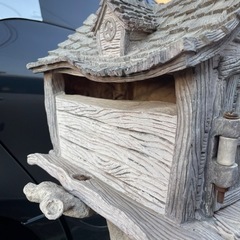 プーさん　置き物　ポスト