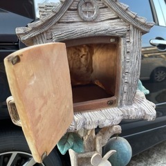 プーさん　置き物　ポスト