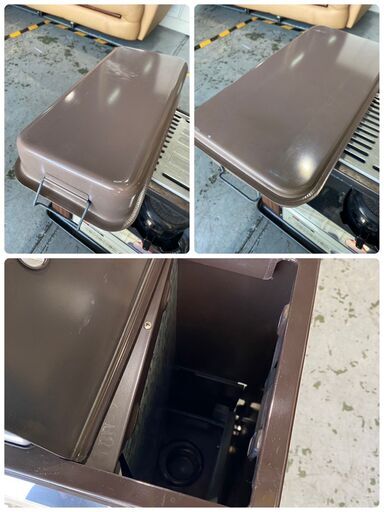 大阪☆「T133」SHARP 石油ストーブ ペチカ 木目 昭和レトロ HSR-78E - ストーブ